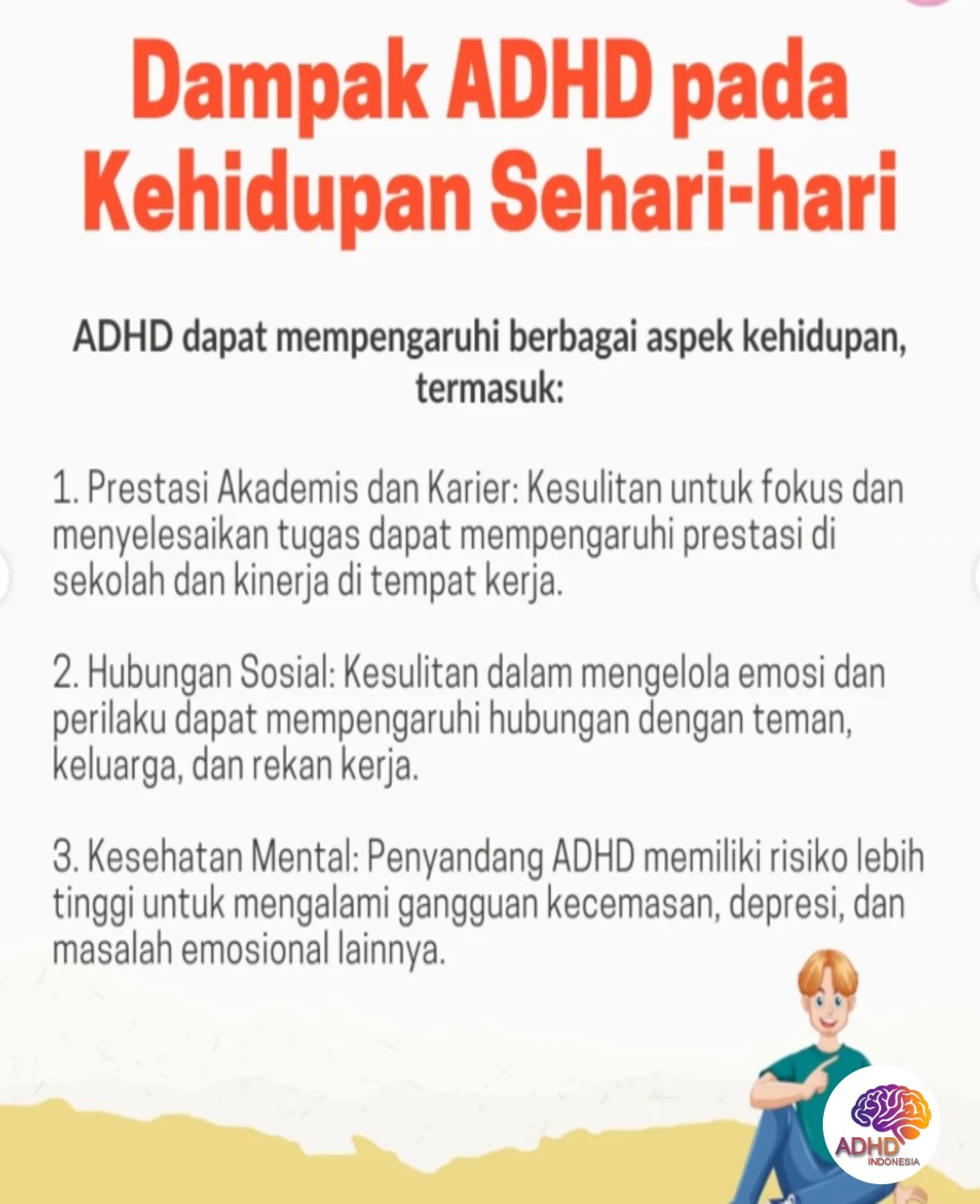 ADHD dan Hubungan Sosial Anak di Lingkungan Sekolah di Kota Pontianak